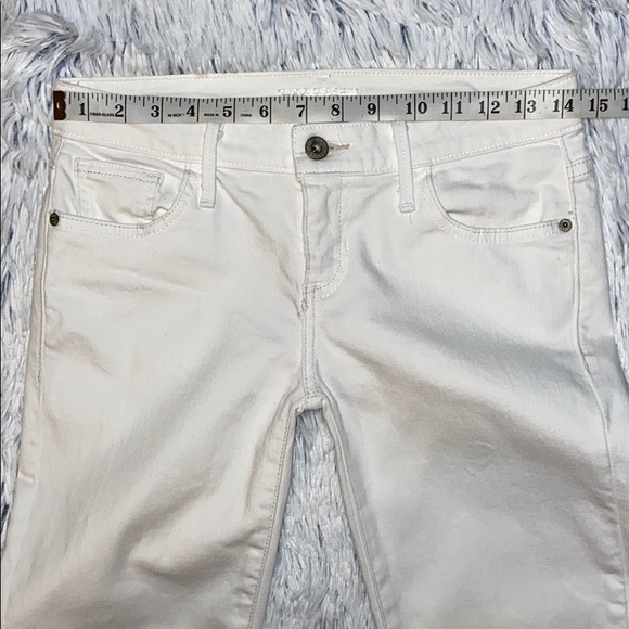 Guess Jeans White Flare Stretch Jeans 27x31 - Picture 8 of 11